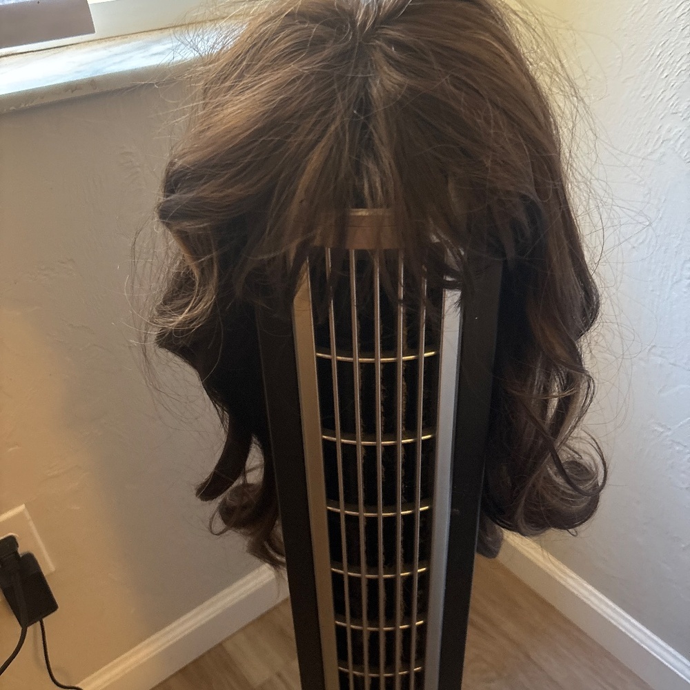(2) Two 22”  Wig Style: Synthetic Lace Front Wig, Glueless Wig, 13x4 Lace Front - Picture 7 of 10